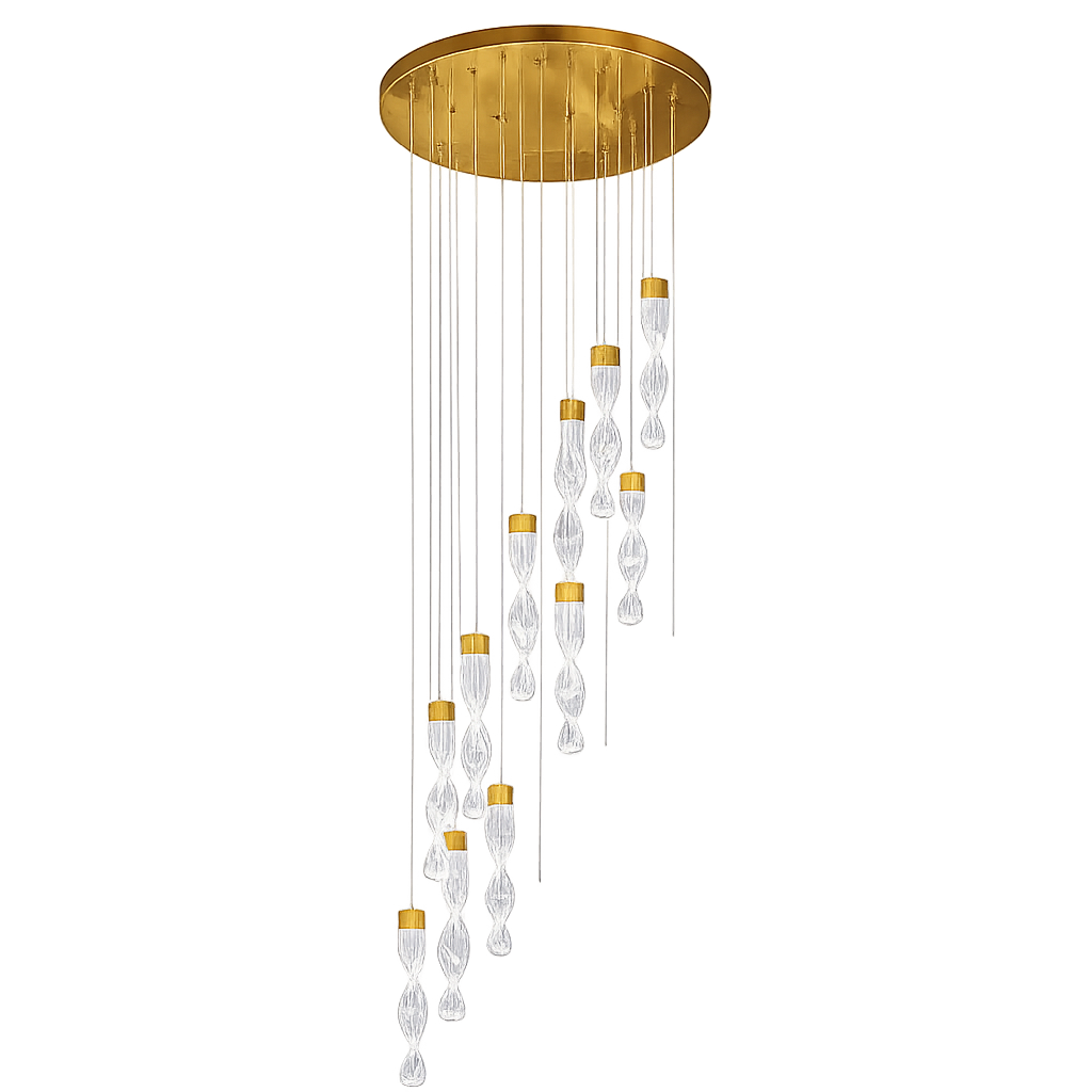 Lámpara Colgante Led en Espiral
