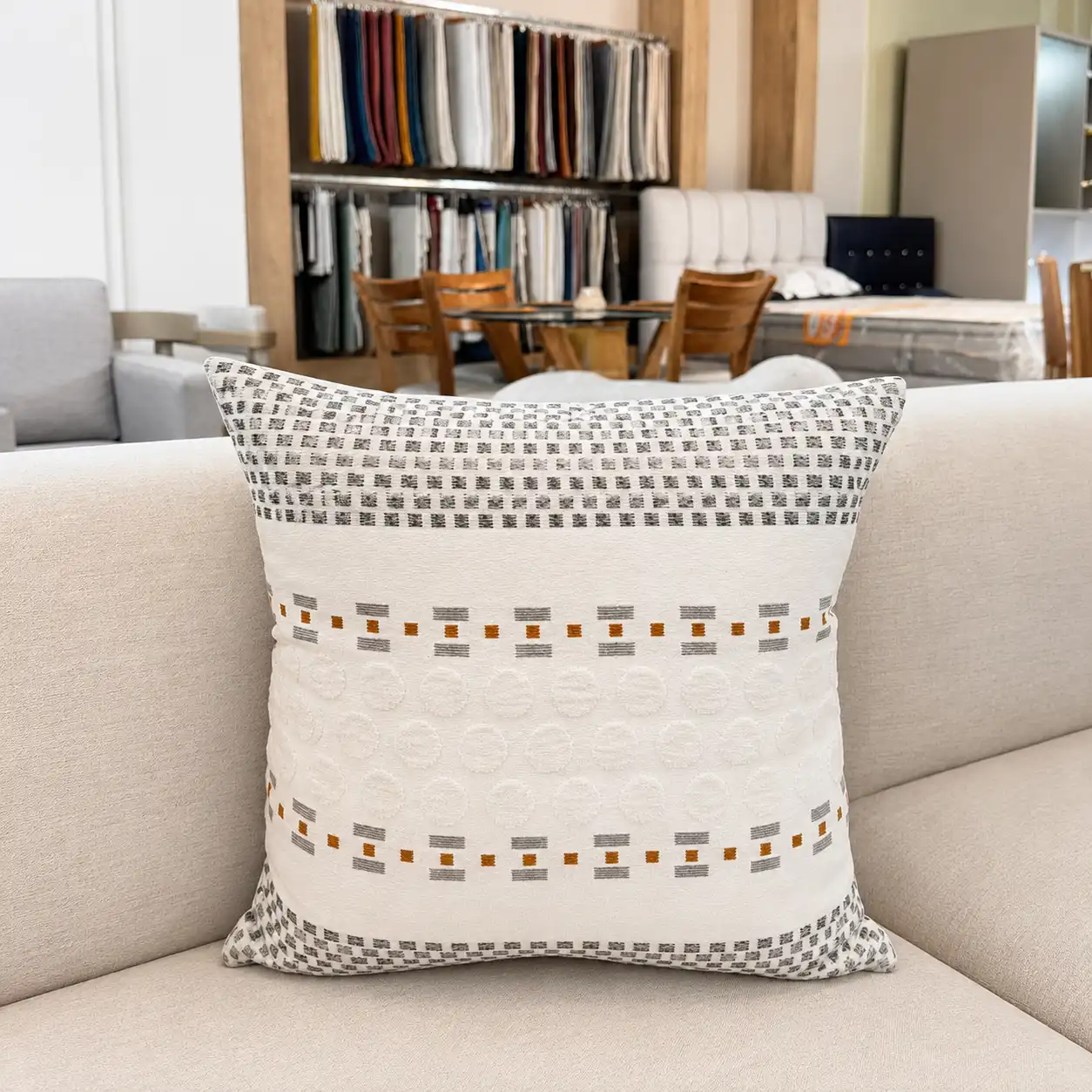 Cojín Geometric Dots
