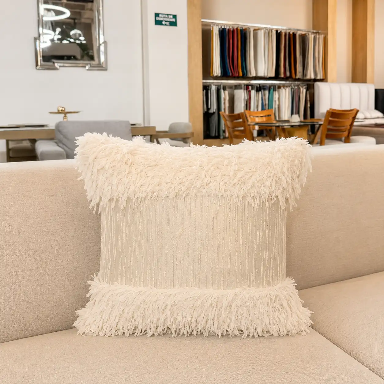 Cojín Shaggy Luxe