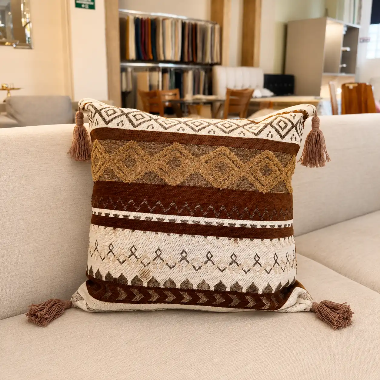 Cojín Tribal Earth Style
