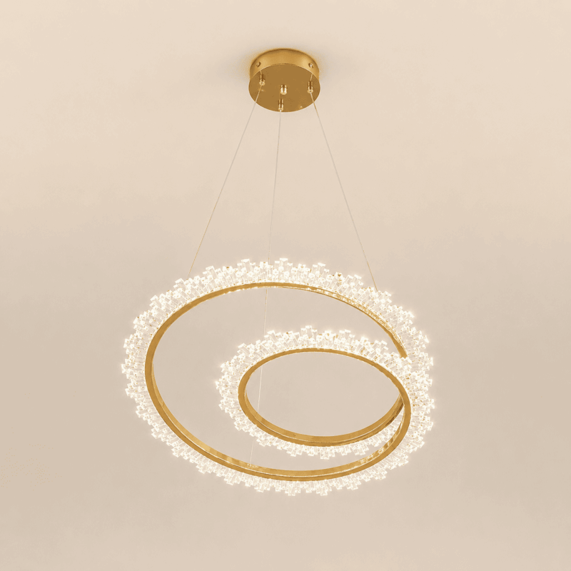 Lámpara Led Doble Espiral